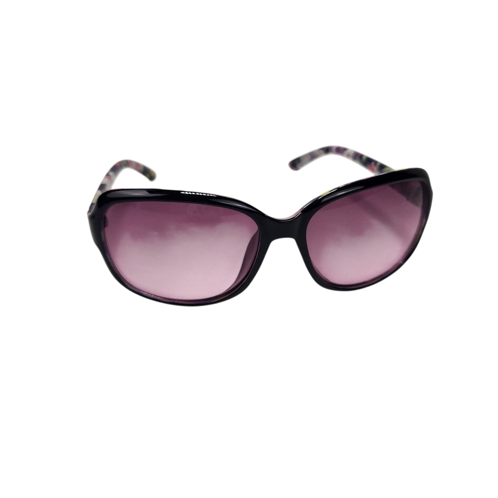 REVLON Foster Grant Women's Floral Purple Lens Sunglasses NEW RVN 56 - Picture 2 of 6